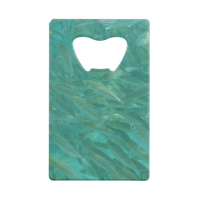 Shoal of Fish Credit Card Bottle Opener (Back)