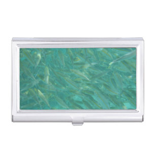 Shoal of Fish Underwater Photo Business Card Case