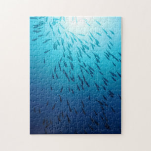 Shoal of fishes jigsaw puzzle