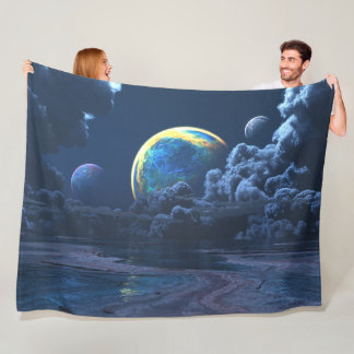 Shoals of Avernus Fleece Blanket