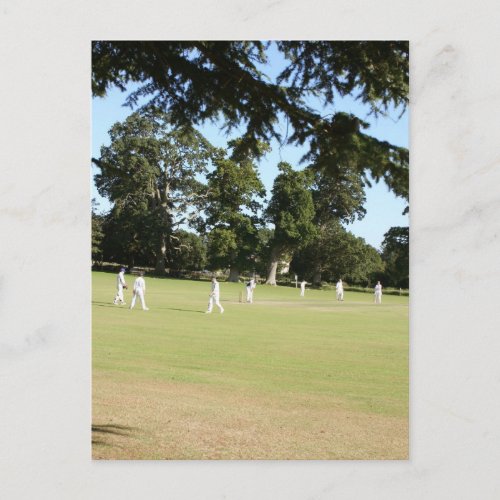 Shobrooke Park cricket club Crediton Devon UK Postcard