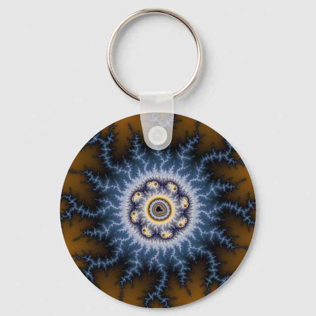 Shock - Fractal Keychain (Front)