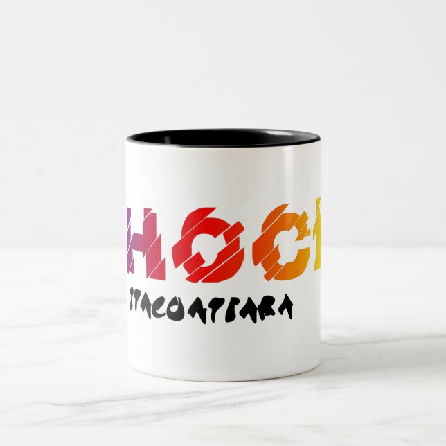 Shock Two-Tone Coffee Mug (Center)