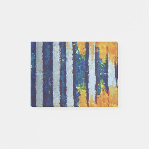 Shock Wave Sound Wave Modern Abstract Art Post_it Notes