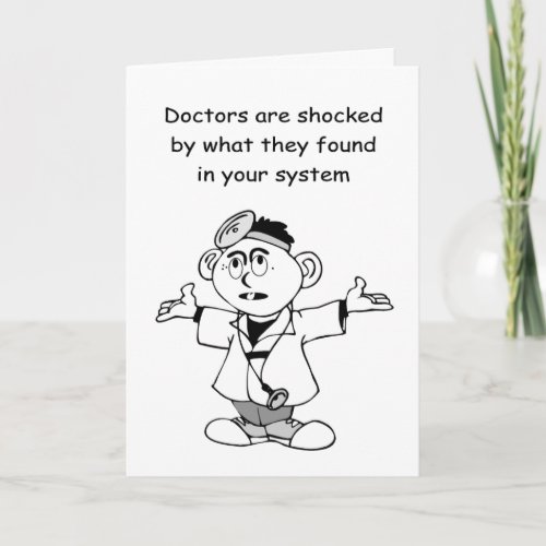 shocked doctors get well card