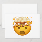 Shocked Face With Exploding Head - Emoji (Front/Back)