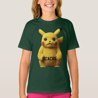 "Shocked Pikachu Mugshot — Designed  T-Shirt