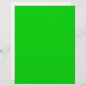 Shocking Green Background template - customise own (Front/Back)