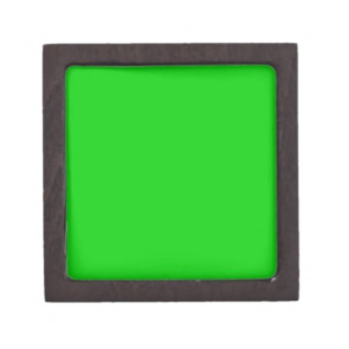Shocking Green Background template _ customise own Jewelry Box