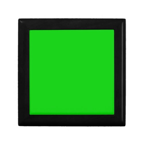 Shocking Green Background template _ customise own Jewelry Box