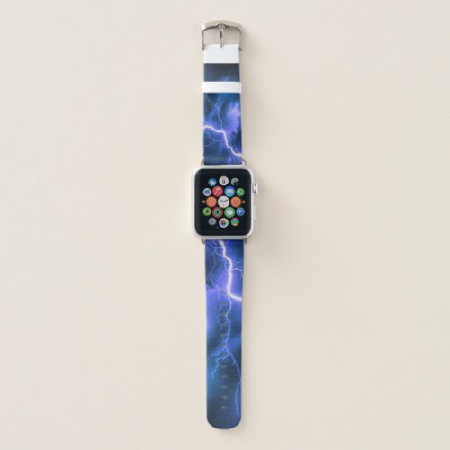 Shocking Lightning Strike Apple Watch Band
