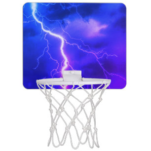 Shocking Lightning Strike Mini Basketball Hoop