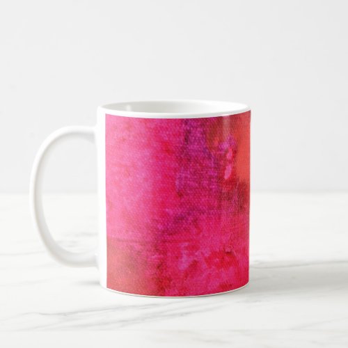 Shocking Pink hot modern abstract Coffee Mug