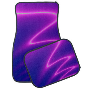 Shocking Pink Lightening Car and Truck Mats