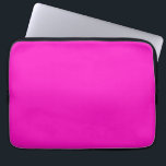 Shocking Pink Solid Color Laptop Sleeve<br><div class="desc">Shocking Pink Solid Color</div>