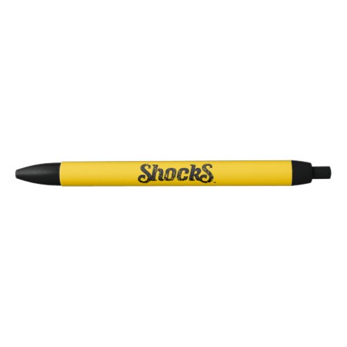 Shocks Distressed Black Ink Pen