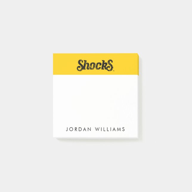 Shocks Distressed Post-it Notes (Front)