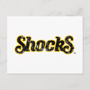 Shocks Distressed Postcard