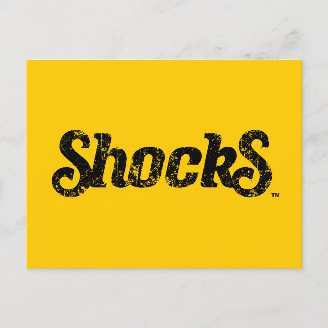 Shocks Distressed Postcard (Front)