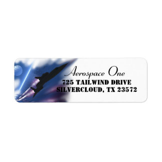 Shockwave SR-71 Aircraft Label