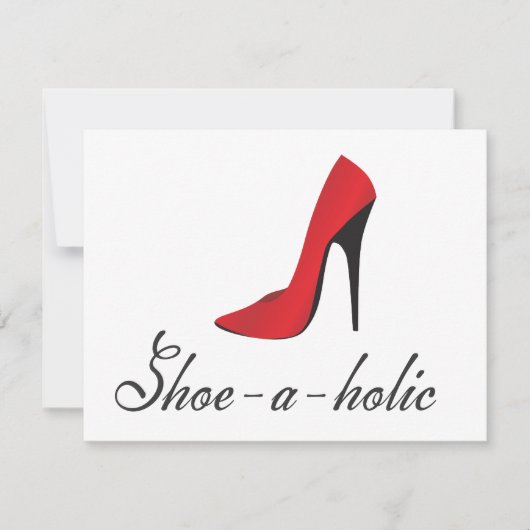 Shoe-a-holic (Front)