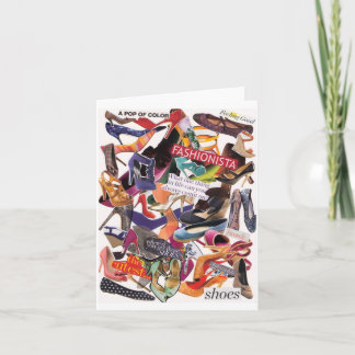 Shoe Addiction Notecard