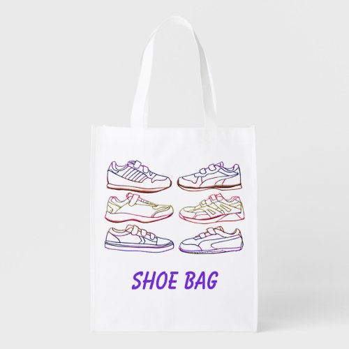 Shoe Bag Re_usable Grocery Tote