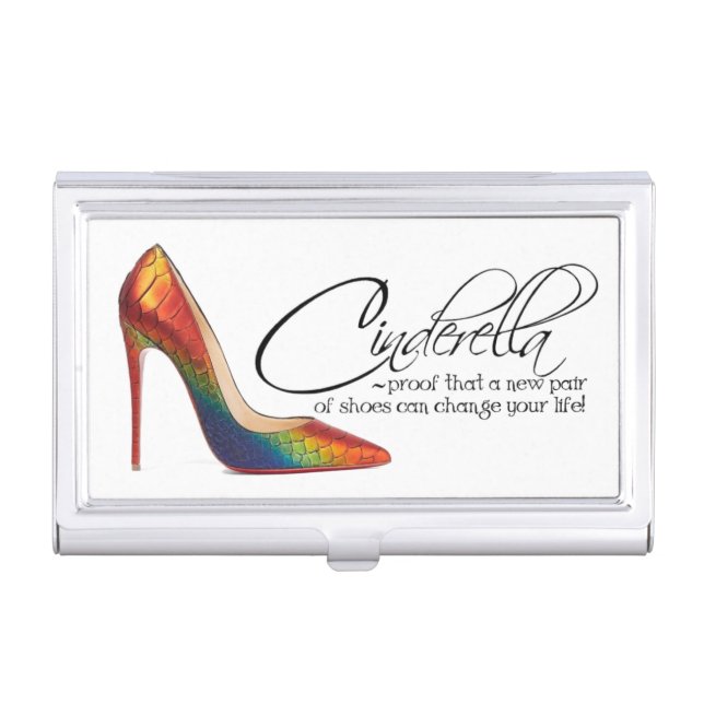 Shoe Designer Business Card Holder (Front)