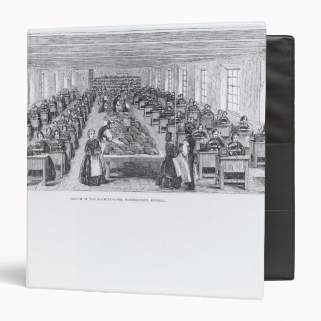 Shoe Factory 3 Ring Binder (Front/Inside)