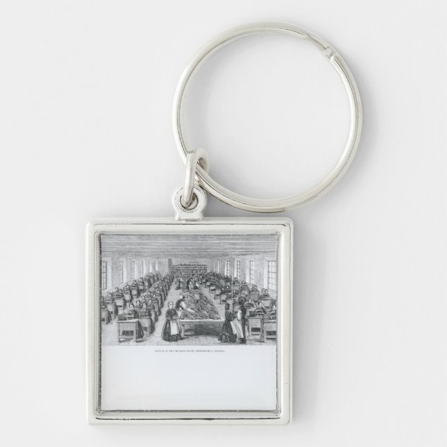 Shoe Factory Keychain (Front)