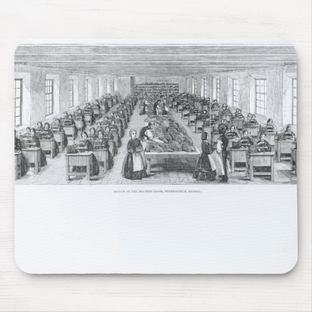 Shoe Factory Mouse Pad (Front)