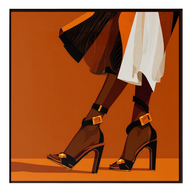 SHOE GAME #2 #2 ACRYLIC PRINT (Front)