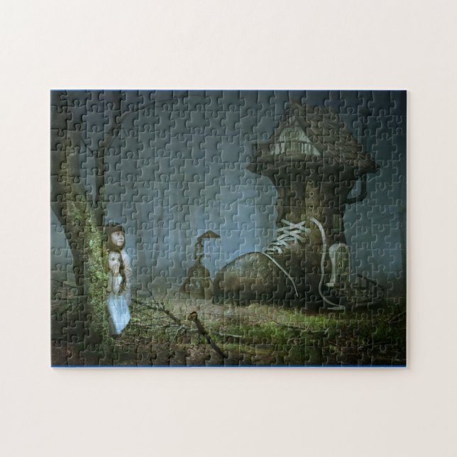 SHOE HOUSE SPOOKY KIDS JIGSAW PUZZLE (Horizontal)