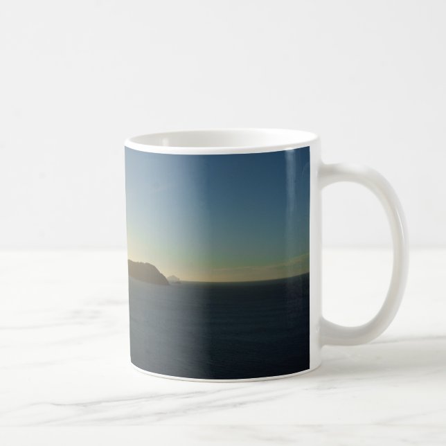 Shoe Island from Mt Paku Tairua 2010 July 20 Coffee Mug (Right)
