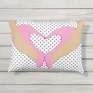 SHOE LOVE PILLOW (reversible)