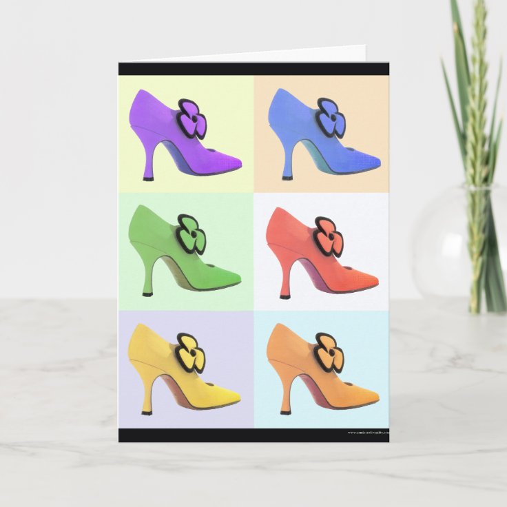 Shoe Lover Birthday Card Zazzle