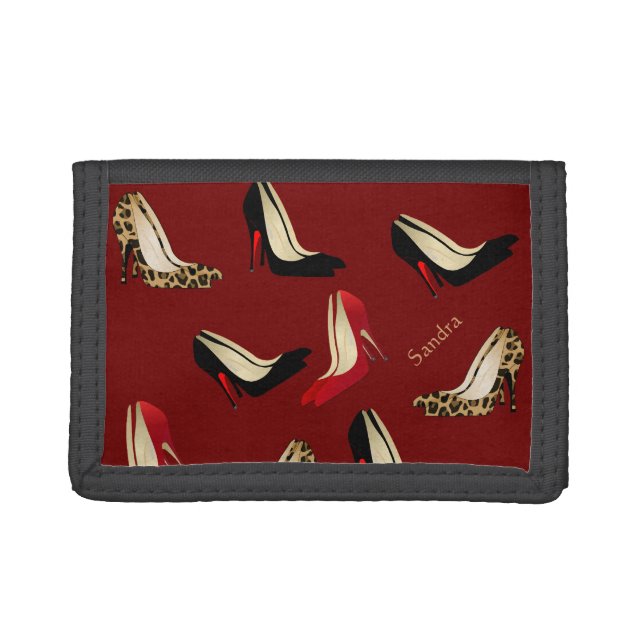 Shoe Lovers Fashion Custom Wallet (Front)