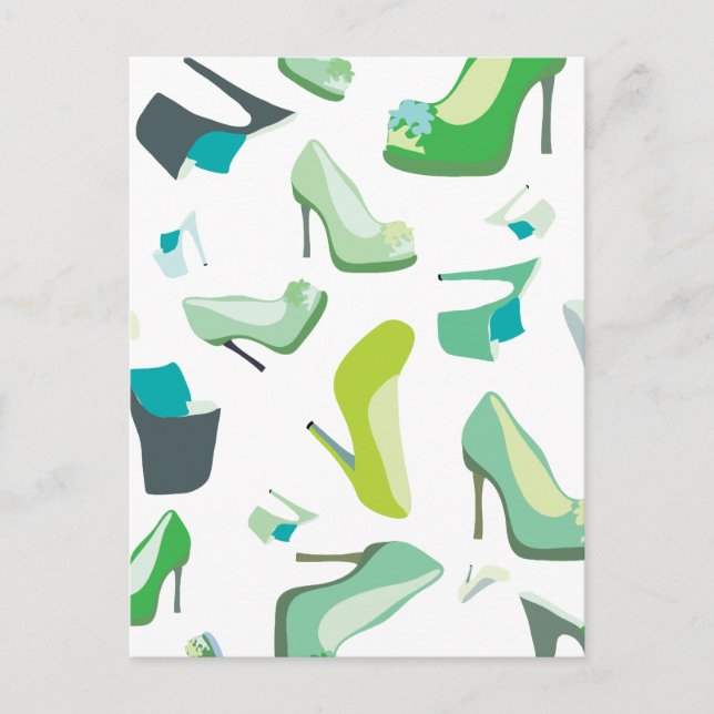 Shoe Monster for Life Postcard (Front)