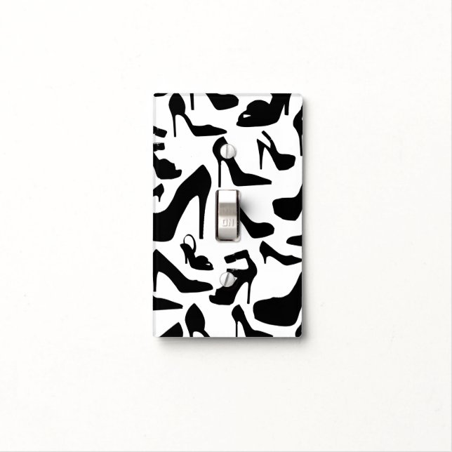 shoe pattern.ai light switch cover (In Situ)
