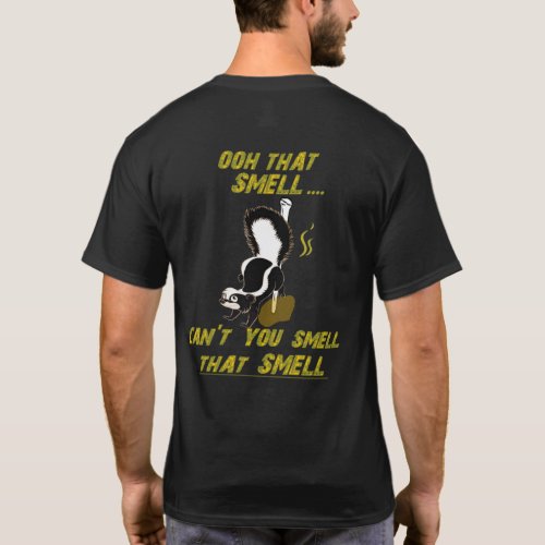 Shoe Pitching Basic Tee Skunk Smell T_Shirt