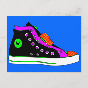 shoe postcard