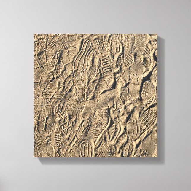 Shoe prints in The Sand (Front)