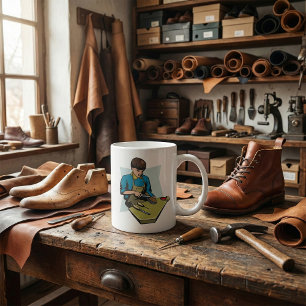 Shoe Repair Cobbler Vintage Shoemaker Coffee Mug
