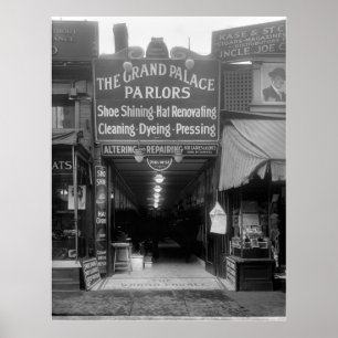 Shoe Shine Parlor, 1920s Poster