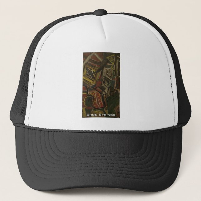 shoe strings trucker hat (Front)