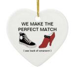 Shoe Will You Marry Me Ornament