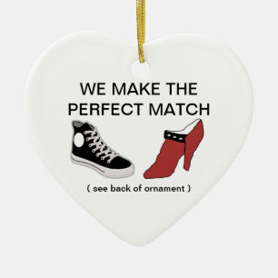 Shoe Will You Marry Me Ornament