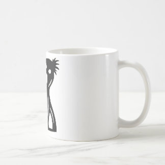 shoebill, balaeniceps rex, shoebird　ハシビロコウ　切り絵 coffee mug