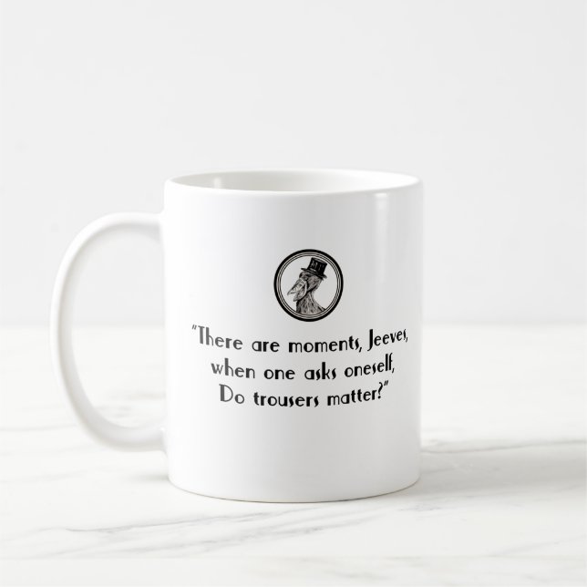 Shoebill Bertie Coffee Mug (Left)