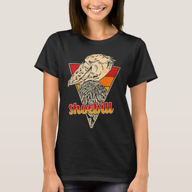 Shoebill Bird Animal  1 T-Shirt (Front)